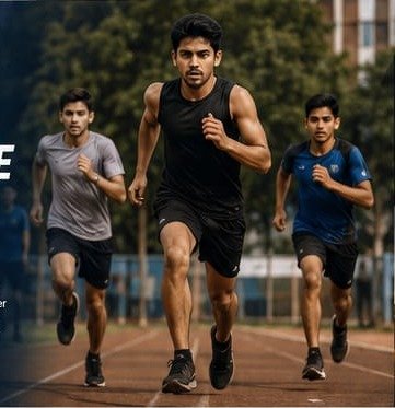 Youth running